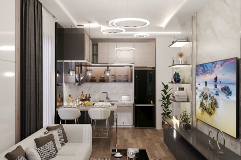 آپارتمان در  Mahmutlar ، امارات متحده عربی 1 خوابه ، 45 متر مربع.  شماره 77464 - 7