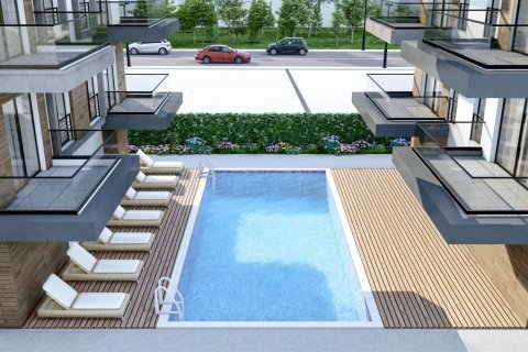 آپارتمان در  Alanya ، امارات متحده عربی 1 خوابه ، 60 متر مربع.  شماره 77640 - 7