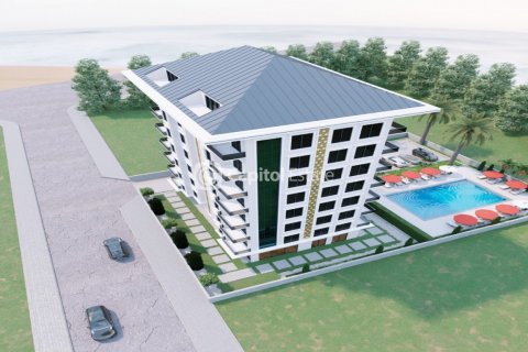 آپارتمان در  Antalya ، امارات متحده عربی 2 خوابه ، 61 متر مربع.  شماره 74598 - 1