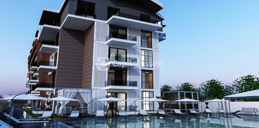 آپارتمان در  Antalya ، امارات متحده عربی 1 خوابه ، 49 متر مربع.  شماره 74443