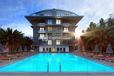 آپارتمان در  Antalya ، امارات متحده عربی 1 خوابه ، 55 متر مربع.  شماره 74116 - 1