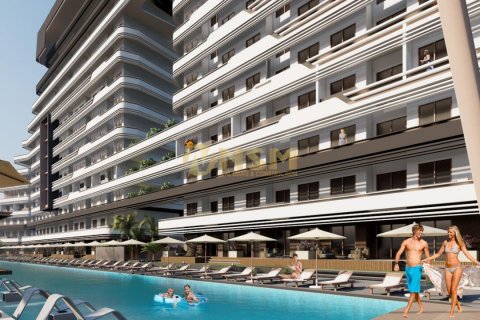 آپارتمان در  Antalya ، امارات متحده عربی 1 خوابه ، 87 متر مربع.  شماره 72108 - 2