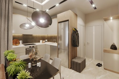 آپارتمان در Demirtas،  Alanya ، امارات متحده عربی 1 خوابه ، 44 متر مربع.  شماره 77471 - 12