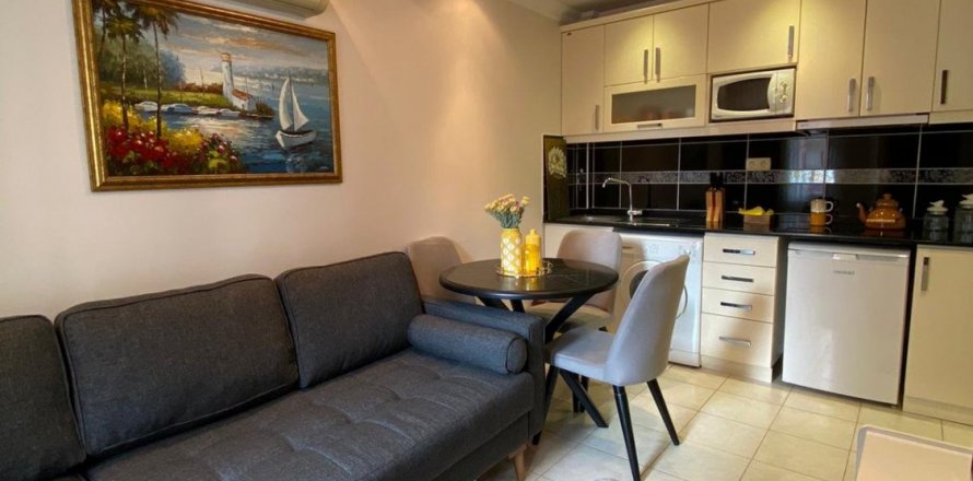آپارتمان در  Alanya ، امارات متحده عربی 1 خوابه ، 45 متر مربع.  شماره 77618