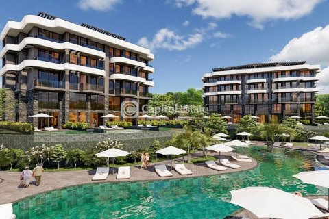 آپارتمان در  Antalya ، امارات متحده عربی 1 خوابه ، 98 متر مربع.  شماره 74343 - 1