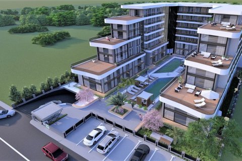 آپارتمان در Altintash، در Onyx Residence Antalya ، امارات متحده عربی 2 خوابه ، 146.7 متر مربع.  شماره 77578 - 5