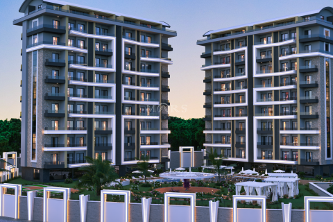 آپارتمان در در Residential complex in Avsallar area Alanya ، امارات متحده عربی 2 خوابه ، 92 متر مربع.  شماره 77834 - 1