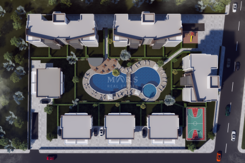 آپارتمان در در Residential complex and villas in Antalya Alanya ، امارات متحده عربی 2 خوابه ، 91 متر مربع.  شماره 73816 - 4