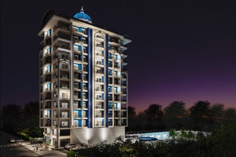 آپارتمان در  Alanya ، امارات متحده عربی 1 خوابه ، 54 متر مربع.  شماره 73418 - 28