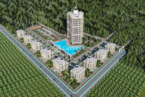 آپارتمان در  Antalya ، امارات متحده عربی 1 خوابه ، 96 متر مربع.  شماره 74419 - 1