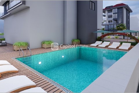 آپارتمان در  Antalya ، امارات متحده عربی 1 خوابه ، 52 متر مربع.  شماره 74584 - 9