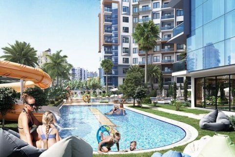 آپارتمان در  Alanya ، امارات متحده عربی 1 خوابه ، 60 متر مربع.  شماره 77529 - 1