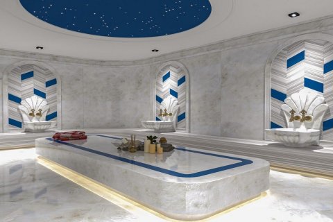 پنت هاس در Tosmur،  Alanya ، امارات متحده عربی 4 خوابه ، 226 متر مربع.  شماره 77142 - 9