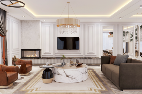 آپارتمان در  Istanbul ، امارات متحده عربی 2 خوابه ، 135 متر مربع.  شماره 72977 - 5
