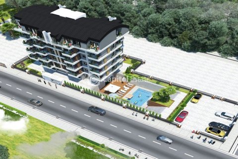 آپارتمان در  Antalya ، امارات متحده عربی 1 خوابه ، 105 متر مربع.  شماره 74615 - 1