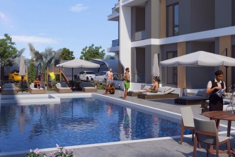 آپارتمان در در Residential complex in Antalya, Aksu district Alanya ، امارات متحده عربی 1 خوابه ، 87 متر مربع.  شماره 73815 - 6