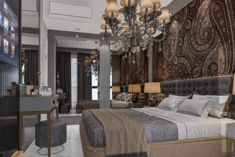 آپارتمان در  Alanya ، امارات متحده عربی 1 خوابه ، 56 متر مربع.  شماره 76168 - 22