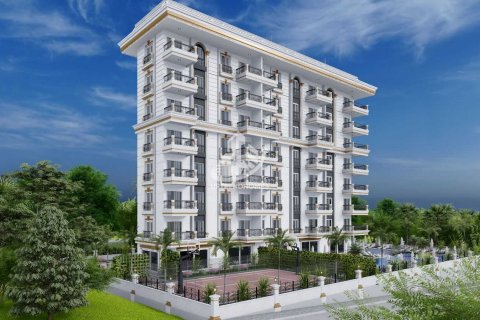 آپارتمان در  Avsallar ، امارات متحده عربی 1 خوابه ، 58 متر مربع.  شماره 72865 - 3