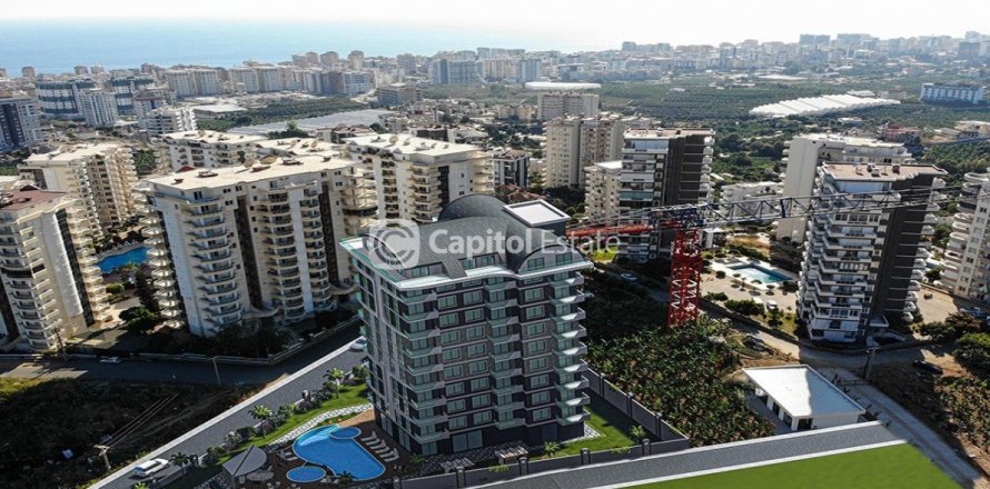 آپارتمان در  Antalya ، امارات متحده عربی 1 خوابه ، 54 متر مربع.  شماره 74445