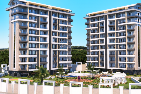 آپارتمان در در Residential complex in Avsallar area Alanya ، امارات متحده عربی 2 خوابه ، 92 متر مربع.  شماره 77834 - 7