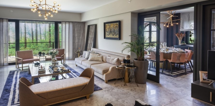 آپارتمان در در Sinpas Gokorman Istanbul ، امارات متحده عربی 2 خوابه ، 109.85 متر مربع.  شماره 81478