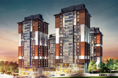 آپارتمان در Bagcilar،  Istanbul ، امارات متحده عربی 2 خوابه ، 135 متر مربع.  شماره 81225 - 1