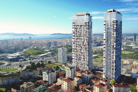 آپارتمان در Kartal،  Istanbul ، امارات متحده عربی 1 خوابه ، 78 متر مربع.  شماره 82541 - 1