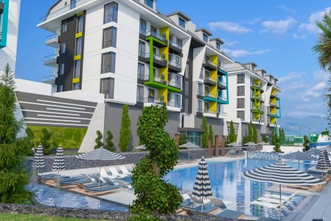 آپارتمان در  Antalya ، امارات متحده عربی 2 خوابه ، 110 متر مربع.  شماره 81907 - 1