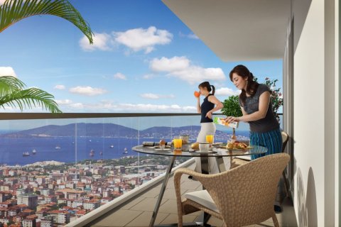 آپارتمان در  Istanbul ، امارات متحده عربی 1 خوابه ، 87 متر مربع.  شماره 81788 - 6