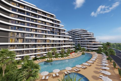 آپارتمان در  Antalya ، امارات متحده عربی 1 خوابه ، 90 متر مربع.  شماره 84954 - 8