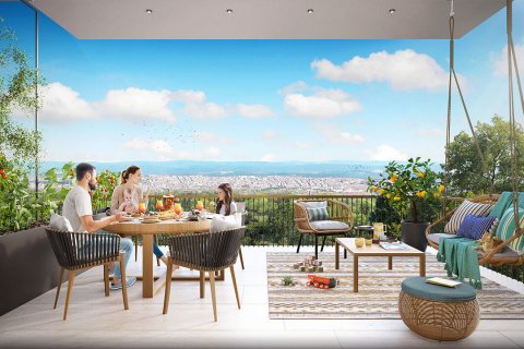 آپارتمان در Umraniye، در Sinpas Koru Aura Istanbul ، امارات متحده عربی 2 خوابه ، 113.26 متر مربع.  شماره 81521 - 3