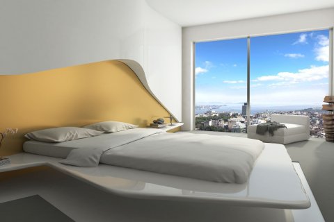 آپارتمان در در Taksim Petek Residence Istanbul ، امارات متحده عربی 1 خوابه ، 136.73 متر مربع.  شماره 82260 - 3