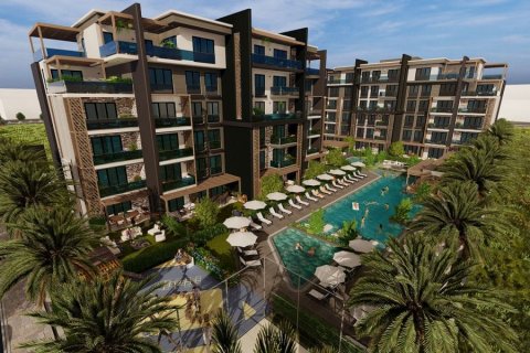 آپارتمان در Altintash،  Antalya ، امارات متحده عربی 2 خوابه ، 100 متر مربع.  شماره 82836 - 1