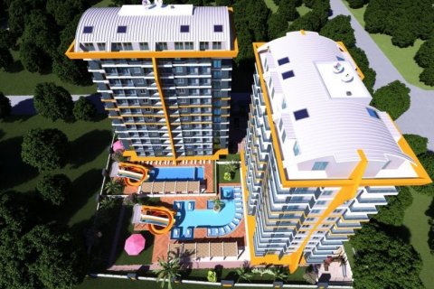 آپارتمان در  Alanya ، امارات متحده عربی 1 خوابه ، 70 متر مربع.  شماره 41989 - 3