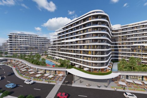 آپارتمان در  Antalya ، امارات متحده عربی 1 خوابه ، 90 متر مربع.  شماره 84954 - 2