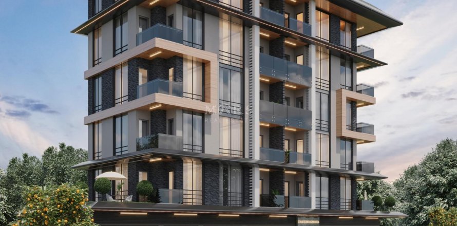 آپارتمان در در New residential complex near Cleopatra beach Alanya ، امارات متحده عربی 1 خوابه ، 41 متر مربع.  شماره 84515