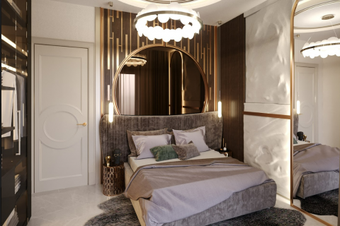 آپارتمان در Demirtas،  Alanya ، امارات متحده عربی 1 خوابه ، 44 متر مربع.  شماره 80056 - 14
