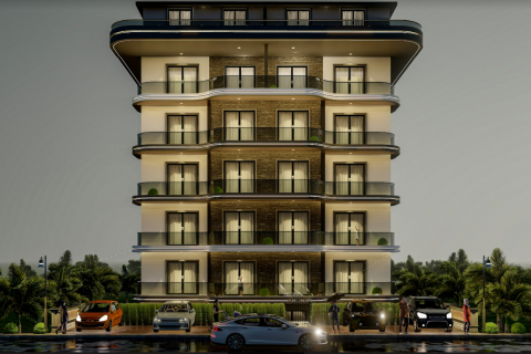 آپارتمان در  Kestel ، امارات متحده عربی 1 خوابه ، 55 متر مربع.  شماره 82300 - 1