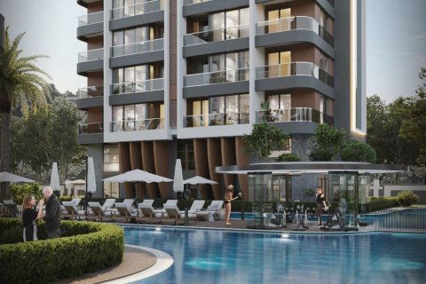 آپارتمان در Altintash،  Antalya ، امارات متحده عربی 1 خوابه ، 63 متر مربع.  شماره 83304 - 1