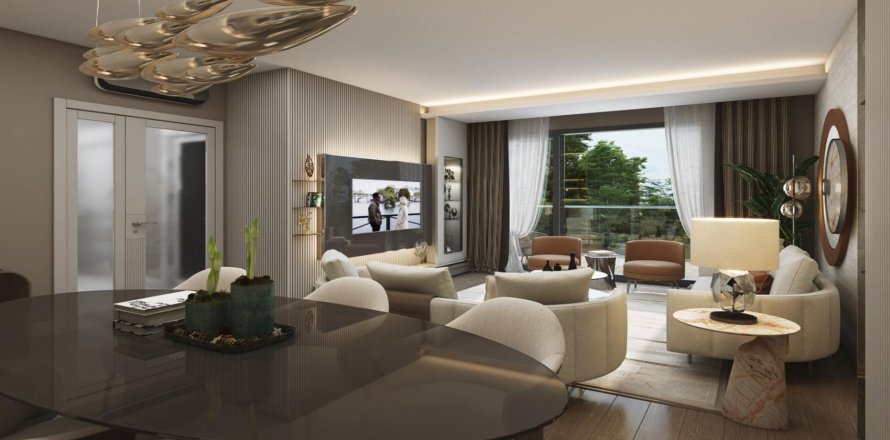 آپارتمان در در Referans Beylikduzu Beylikduezue ، امارات متحده عربی 3 خوابه ، 182 متر مربع.  شماره 84855