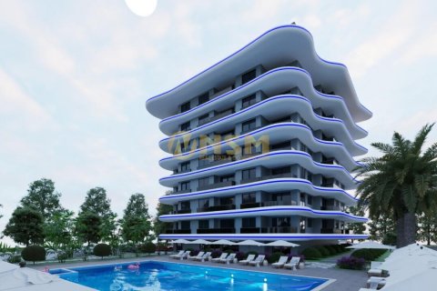 آپارتمان در  Alanya ، امارات متحده عربی 1 خوابه ، 57 متر مربع.  شماره 83793 - 14