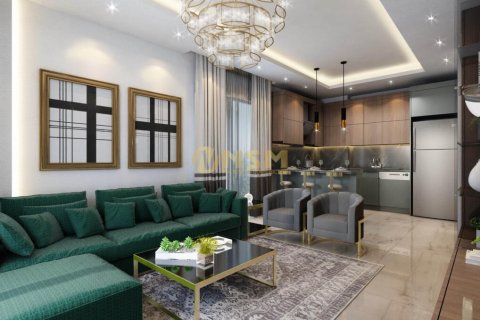 آپارتمان در  Alanya ، امارات متحده عربی 1 خوابه ، 55 متر مربع.  شماره 83871 - 3