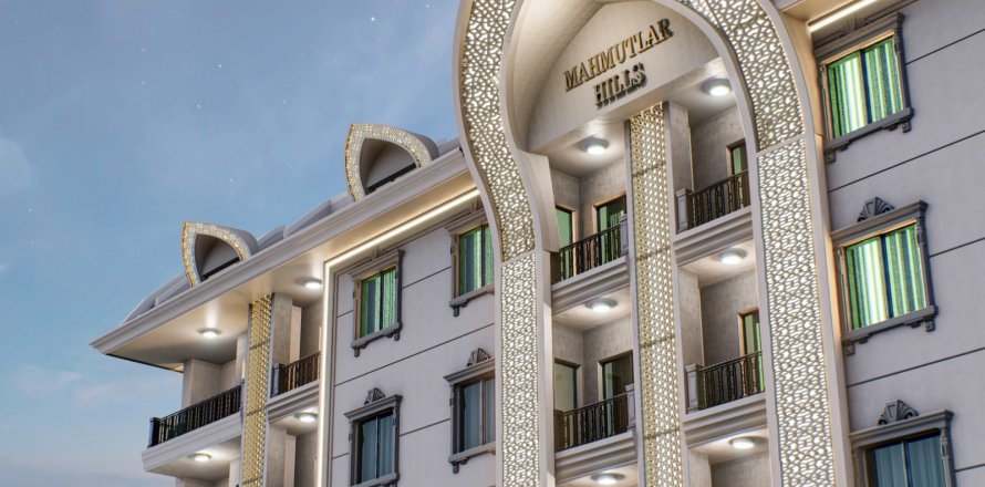 مجتمع مسکونی در  Mahmutlar ، امارات متحده عربی 47 متر مربع.  شماره 84876