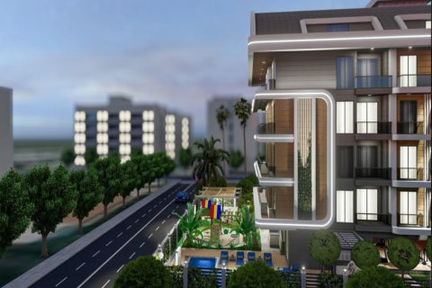 آپارتمان در  Alanya ، امارات متحده عربی 1 خوابه ، 115 متر مربع.  شماره 42097 - 13