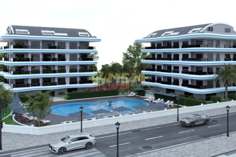 آپارتمان در  Alanya ، امارات متحده عربی 1 خوابه ، 47 متر مربع.  شماره 83788 - 1