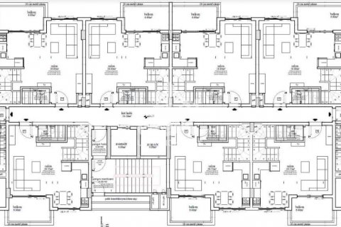 آپارتمان در Kargicak،  Alanya ، امارات متحده عربی 1 خوابه ، 48 متر مربع.  شماره 81602 - 23
