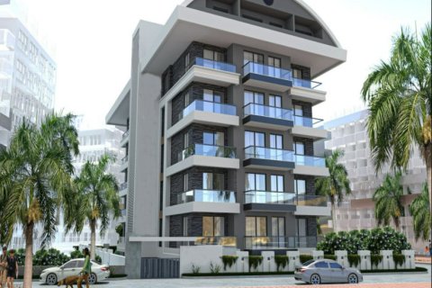 آپارتمان در  Alanya ، امارات متحده عربی 1 خوابه ، 52 متر مربع.  شماره 41283 - 3
