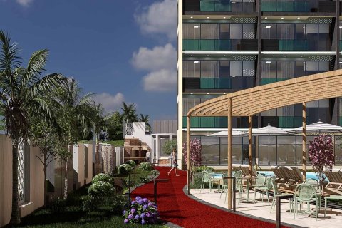 آپارتمان در  Gazipasa ، امارات متحده عربی 1 خوابه ، 51 متر مربع.  شماره 80063 - 14