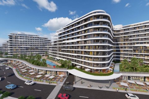 آپارتمان در  Antalya ، امارات متحده عربی 1 خوابه ، 63 متر مربع.  شماره 79868 - 1