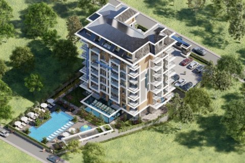 آپارتمان در  Alanya ، امارات متحده عربی 1 خوابه ، 94 متر مربع.  شماره 41766 - 1